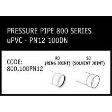 Marley uPVC 800 Series PN12 100DN - 800.100PN12